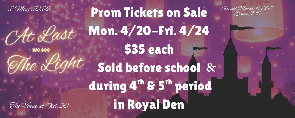 Prom Tickets
