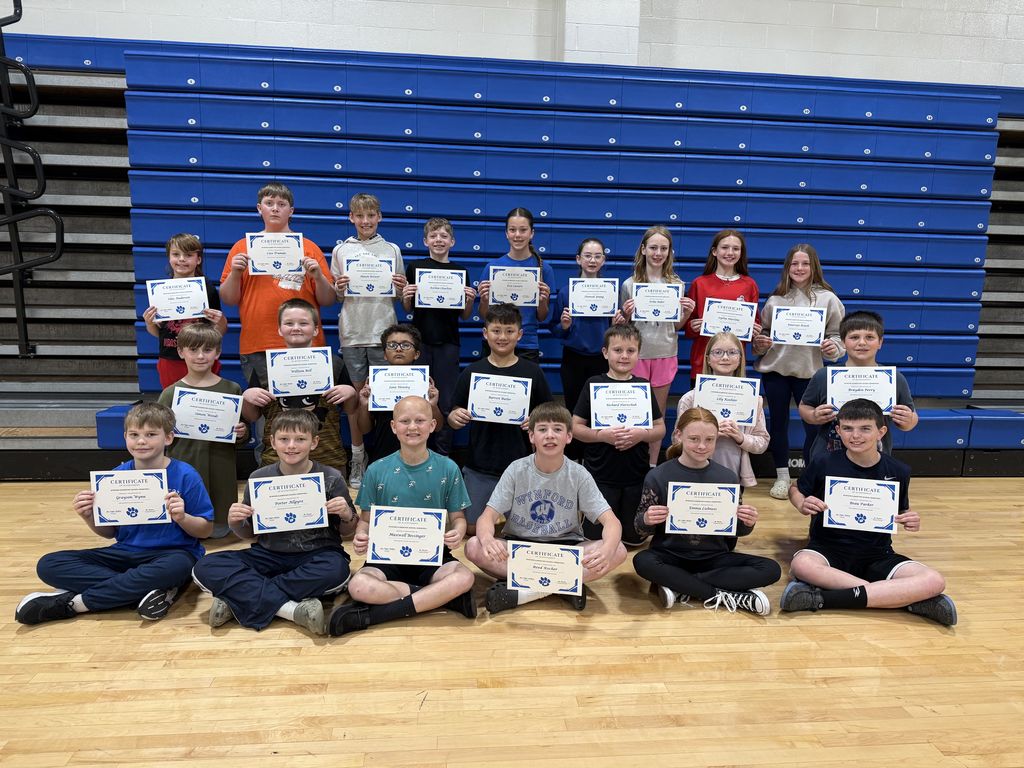 5th Grade Honor Roll