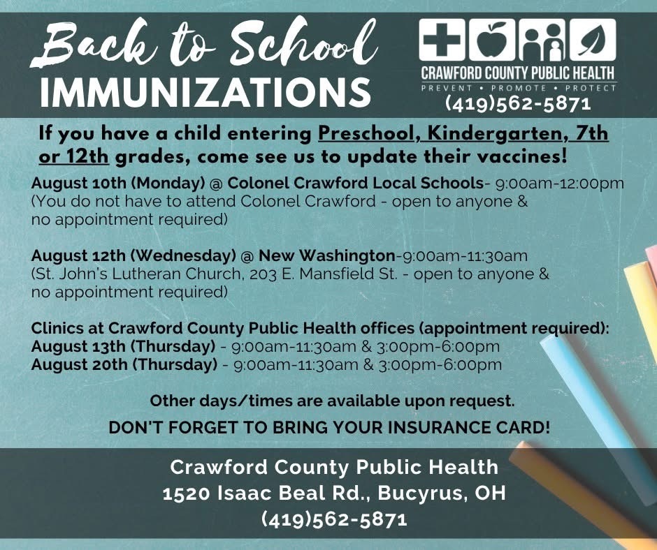 Immunizations