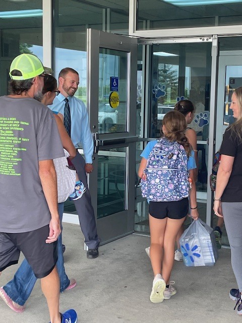 Welcomed by Mr. Rall