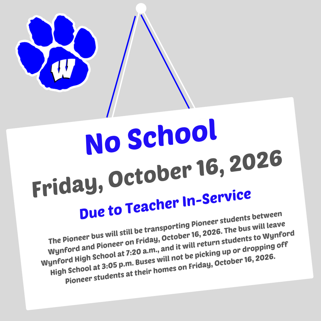 No School - Teacher In-Service