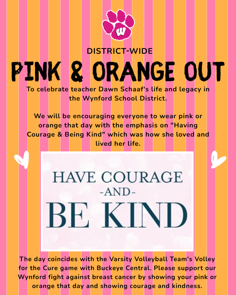 Pink and Orange Out