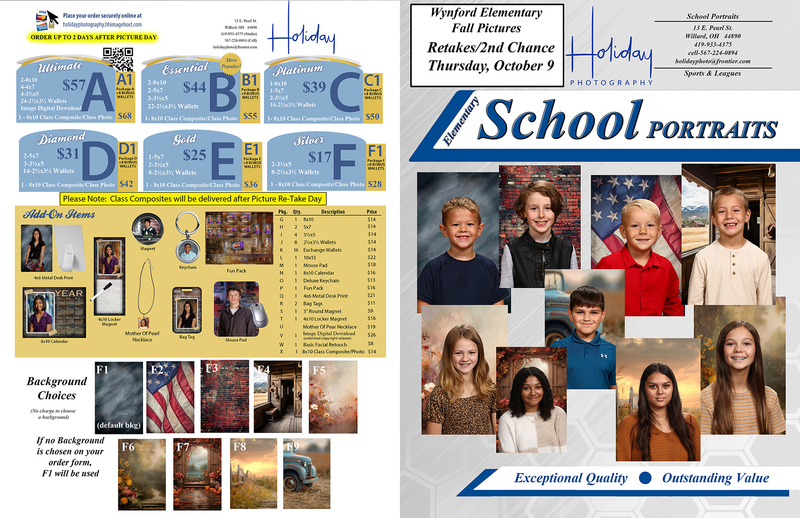Elementary Order Form Outside