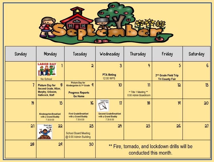 calendar/newsletter
