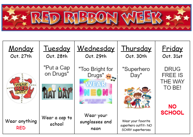 Red Ribbon Week 2025
