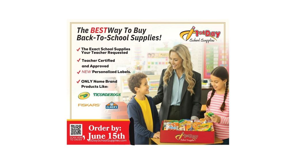 School Supply Kits Flyer to order