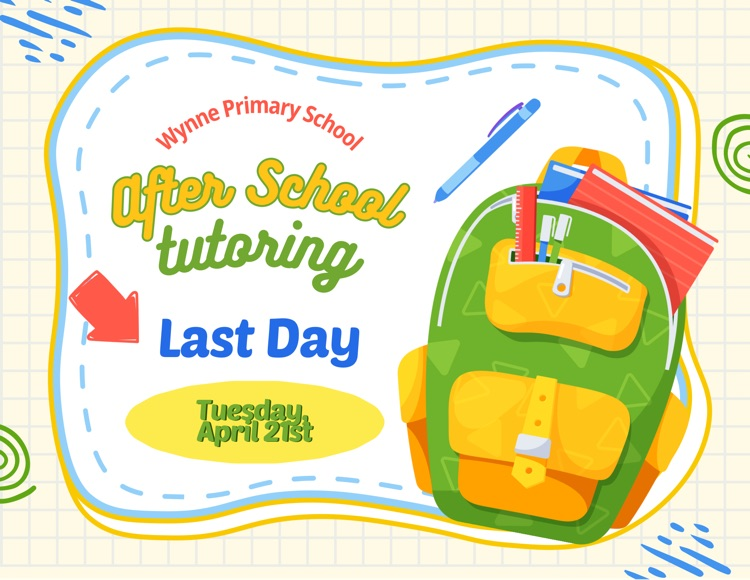 last day of after school tutoring