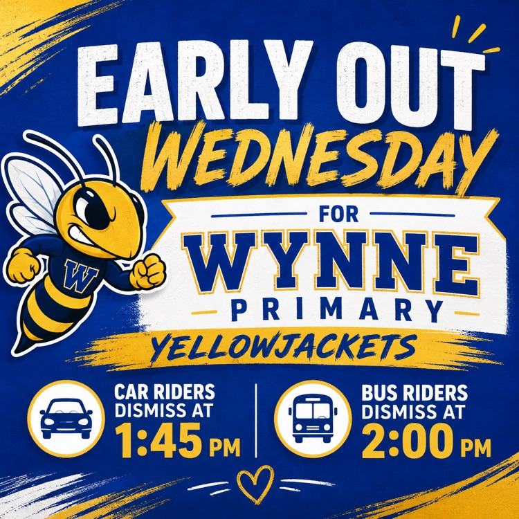 early out Wednesday reminder