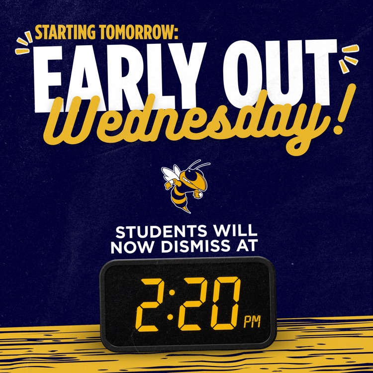 early release Wednesday time is 2:20