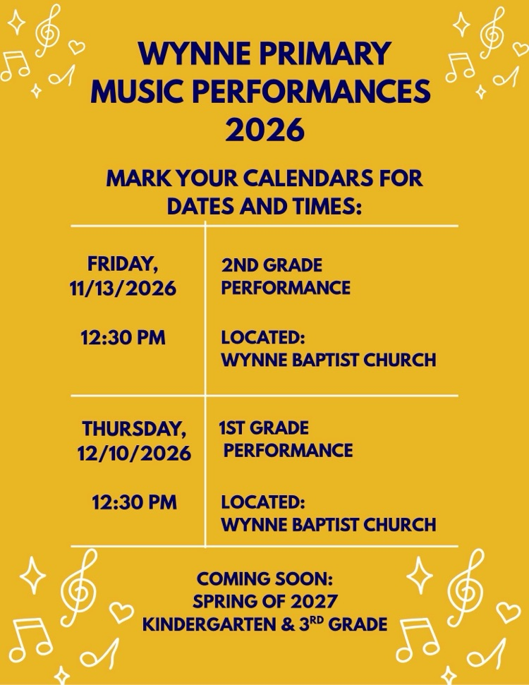 WPS fall/winter musical performances 