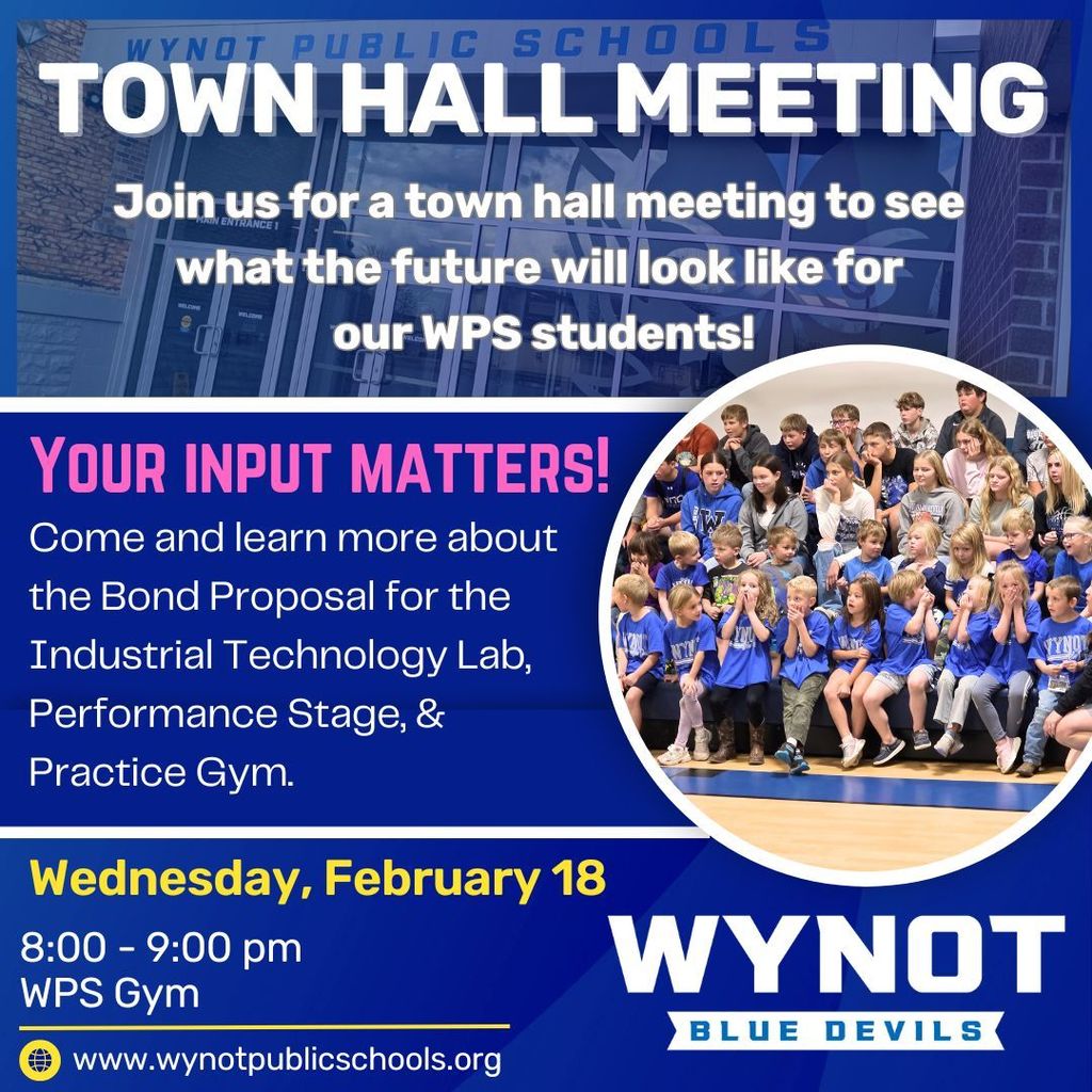 Feb 18 Town Hall Meeting