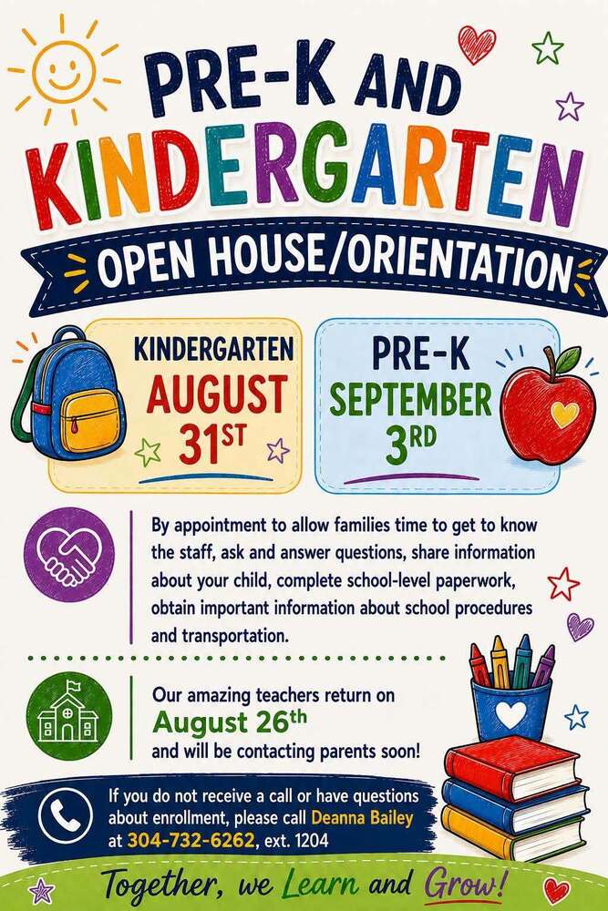 Pre-K and Kindergarten Open House