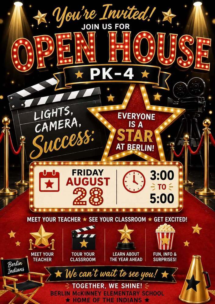 Open House poster