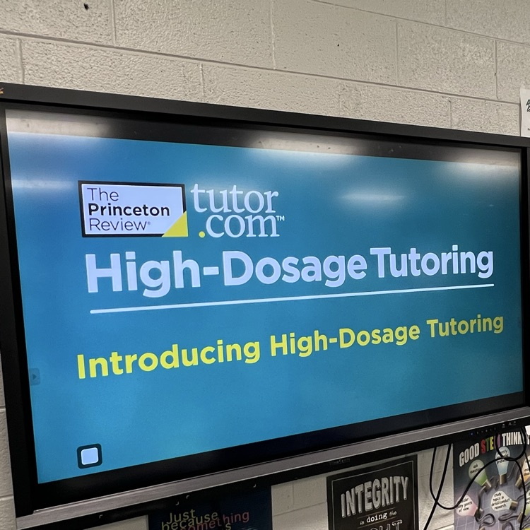 high dosage tutoring
