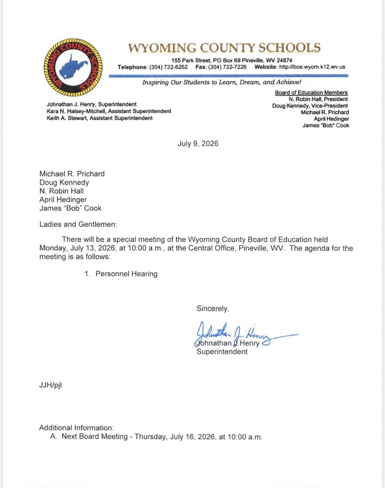 meeting notice 