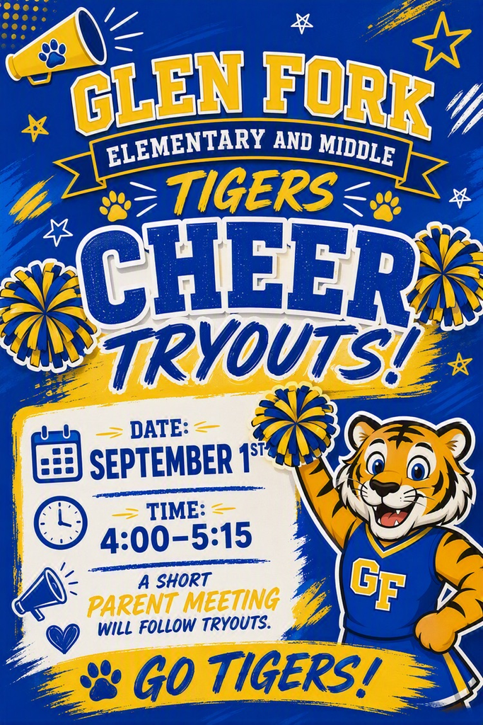 3-5 Cheer Tryout Flyer 