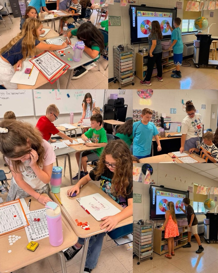 4th grade - Math activities