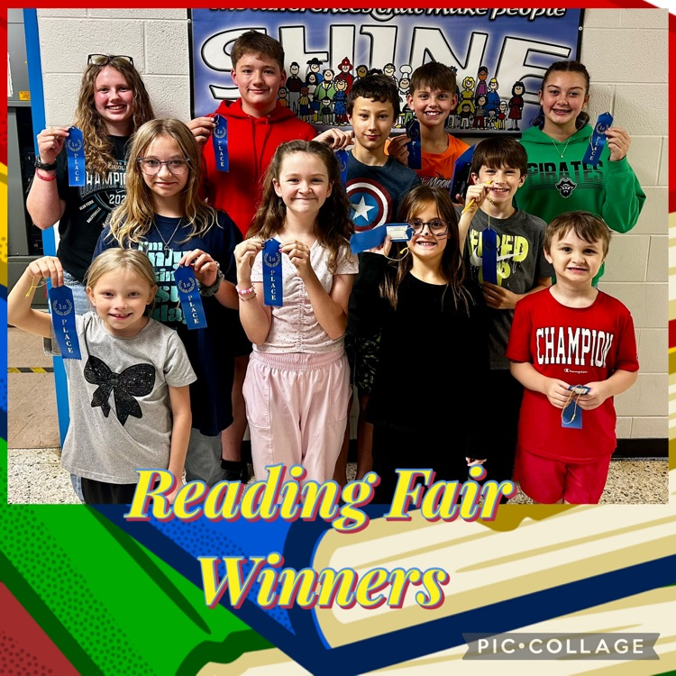 School reading fair winners