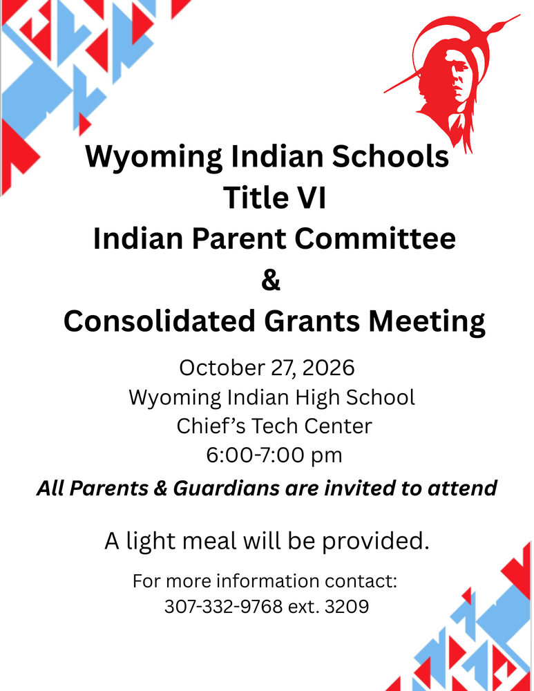 Title VI Indian Parent Committee & Consolidated Grants Meeting 10.27.26