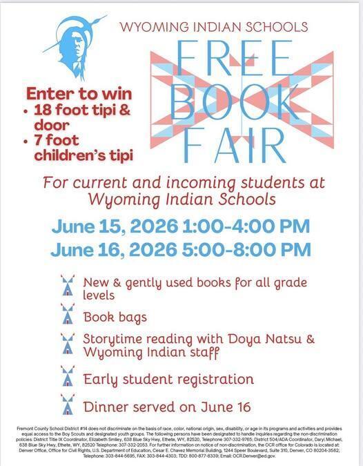 Free Book Fair 6.15 & 6.16