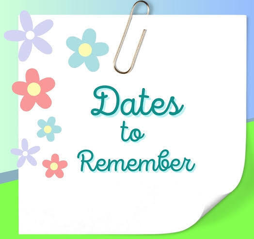dates to remember image
