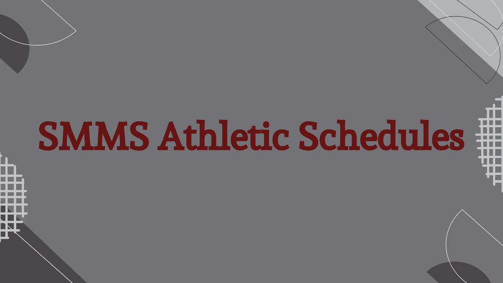 SMMS Athletic Schedules
