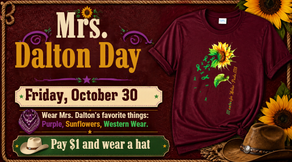 Mrs. Dalton Day at GWHS