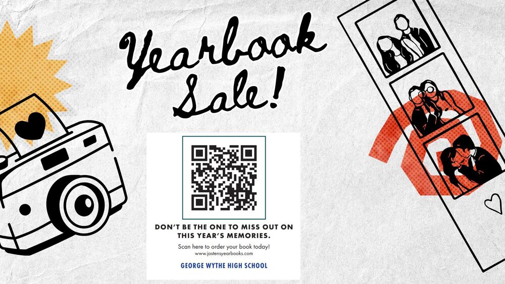 Yearbook Sale! Order your GWHS yearbook today at www.jostensyearbooks.com