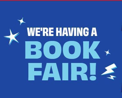 WE'RE HAVING A BOOK FAIR!
