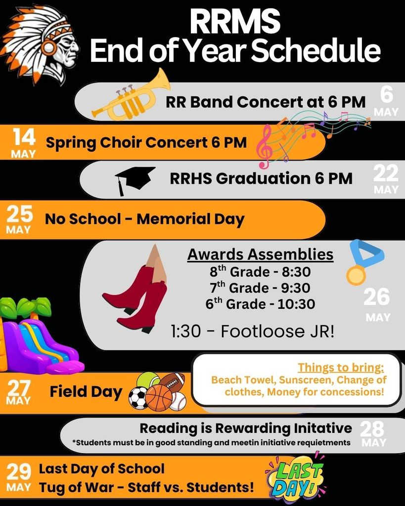 RRMS End of Year Events