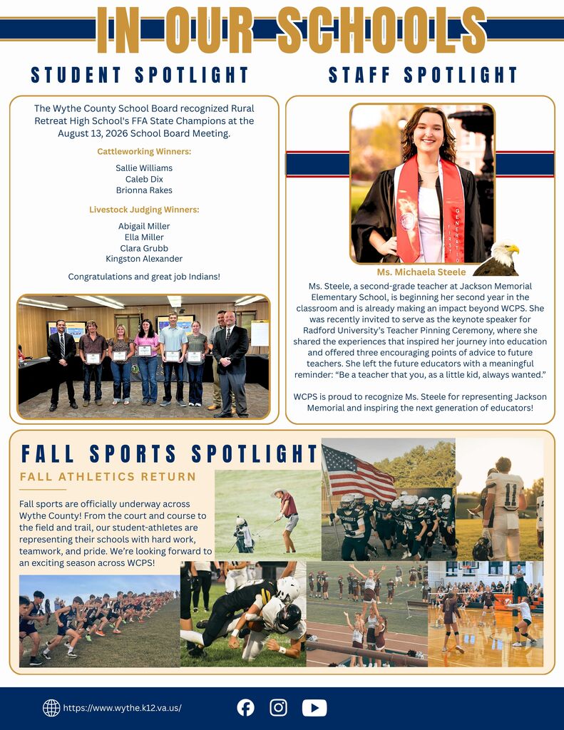 Wythe County Public Schools Superintendent's Update - Page 3