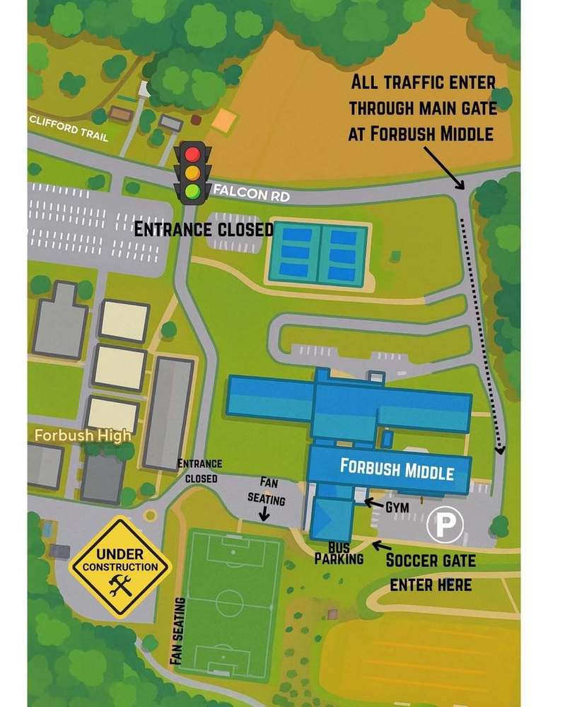 Athletic Map