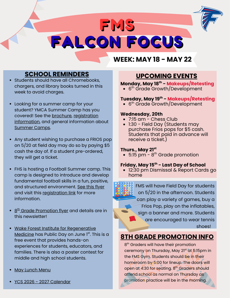 5/18/26 Newsletter