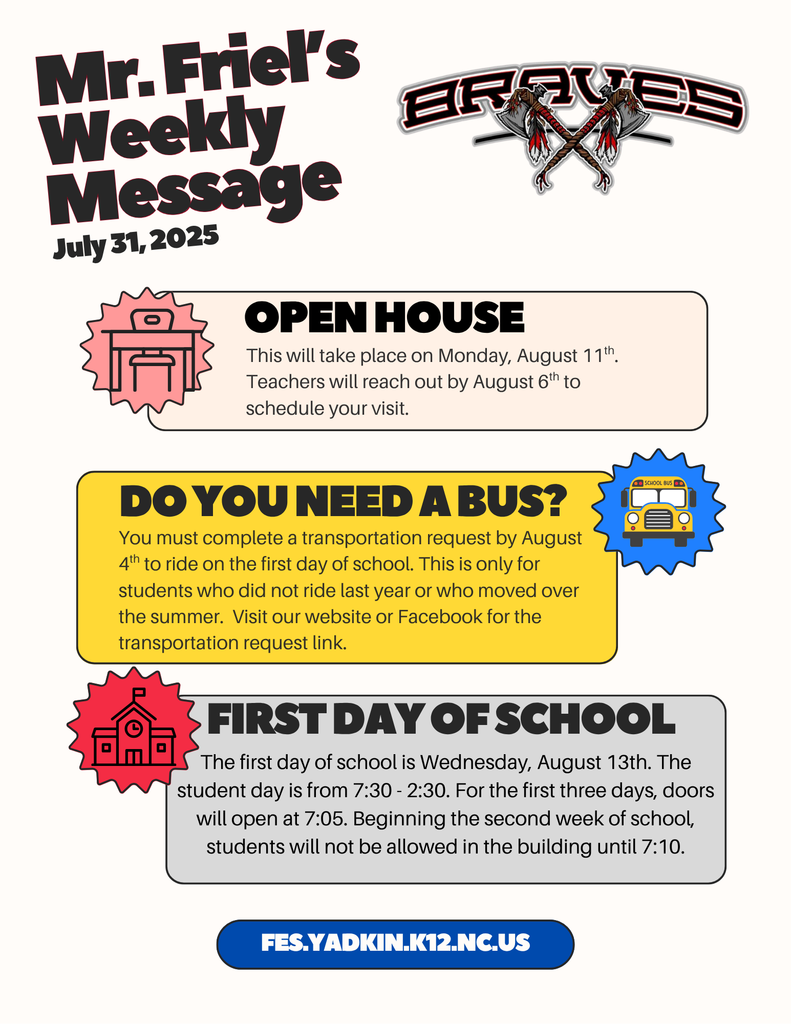 Principal's weekly message