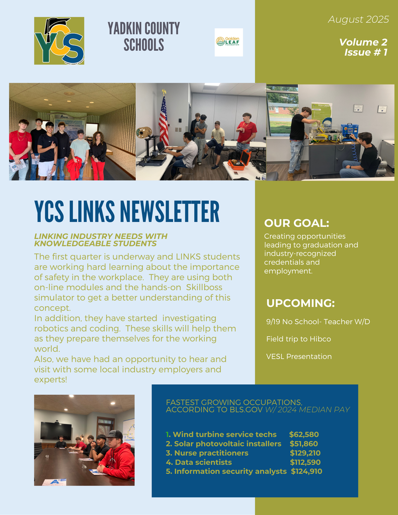 YCS-LINKS Newsletter