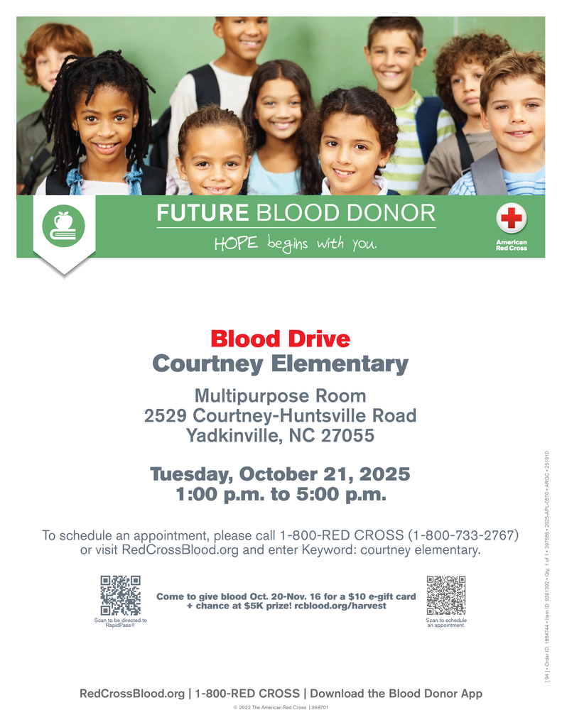 Blood Drive Flyer