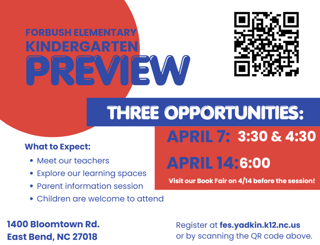 Kindergarten Preview