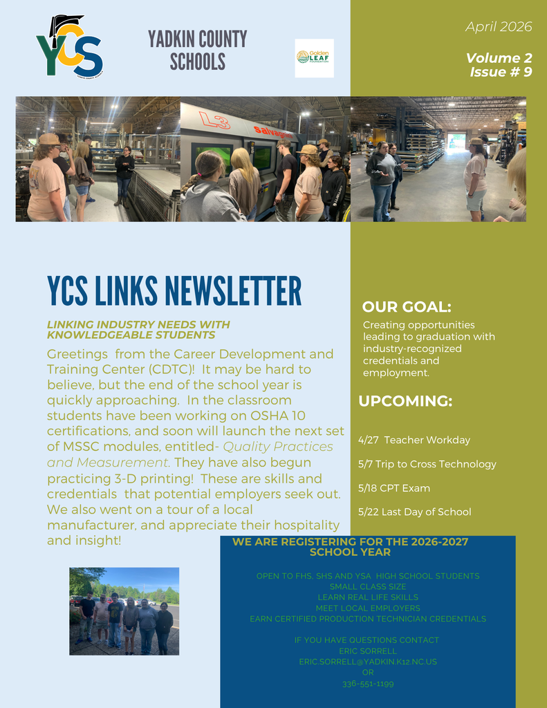 YCS-LINKS Newsletter