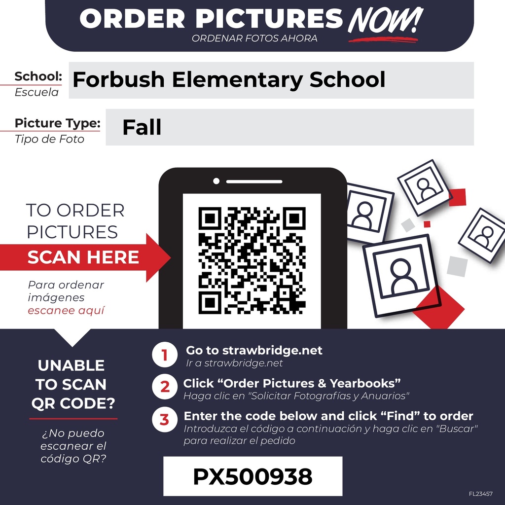 fall picture order form