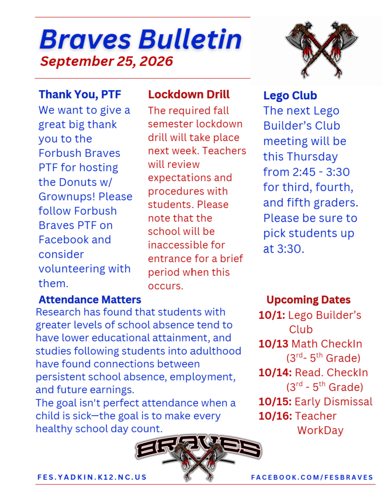 bulletin 9/25