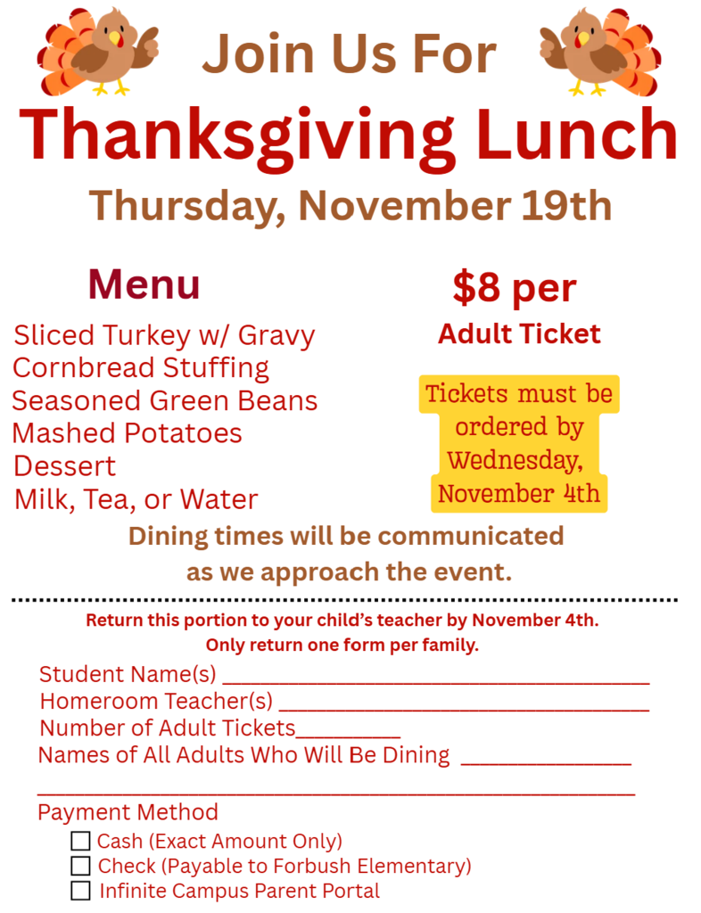 Thanksgiving Flyer