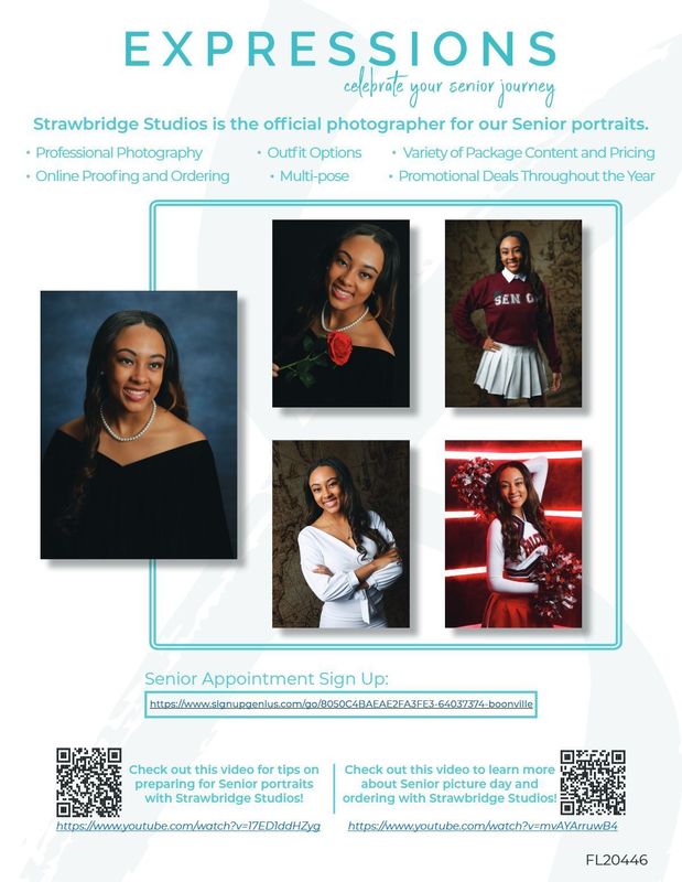Flyer for senior pictures