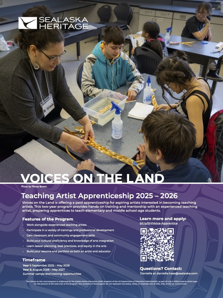 Voices on the land poster