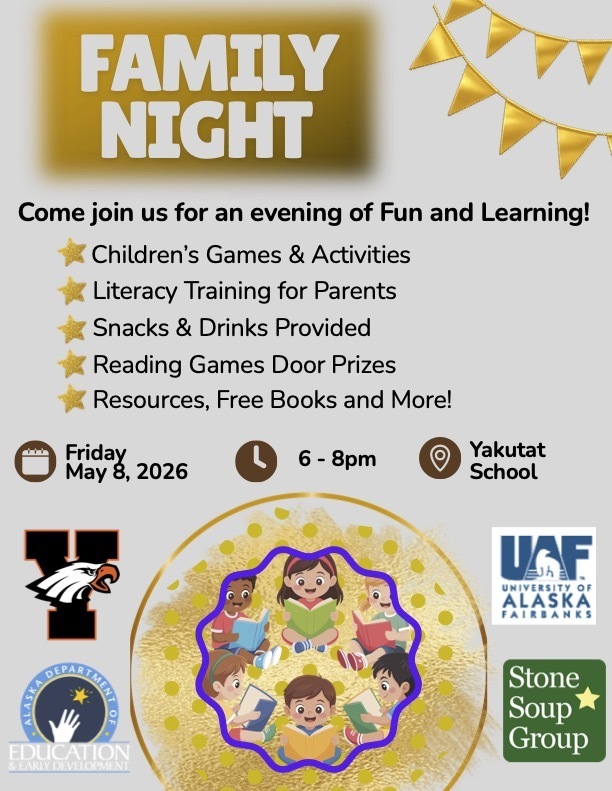 Please join us for the LAST FAMILY NIGHT of the year