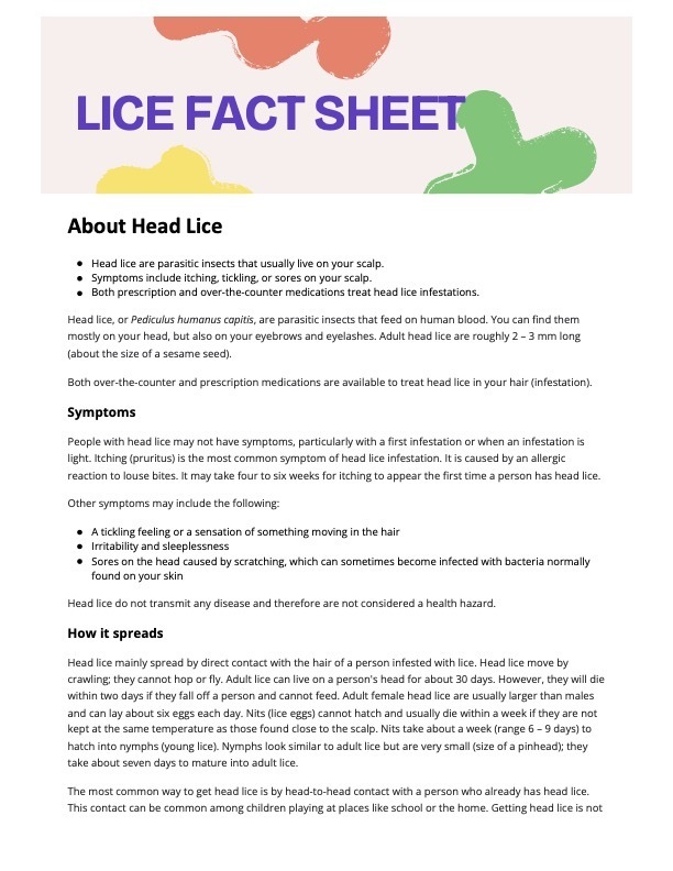 Lice page 1
