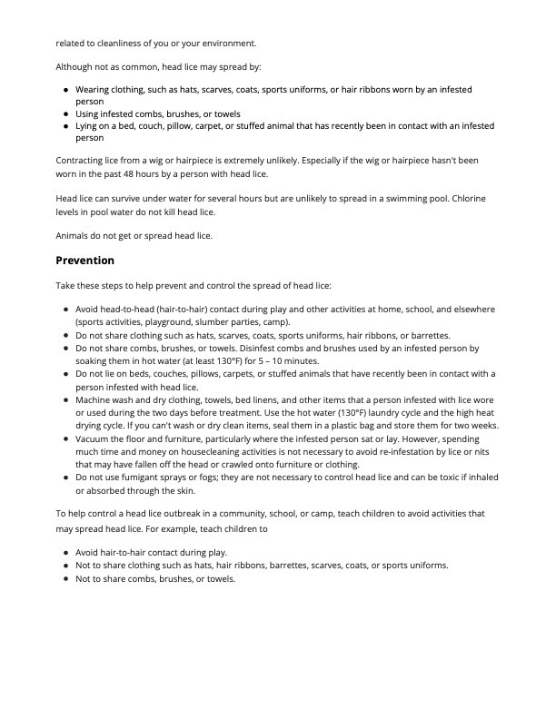 Lice fact page 2