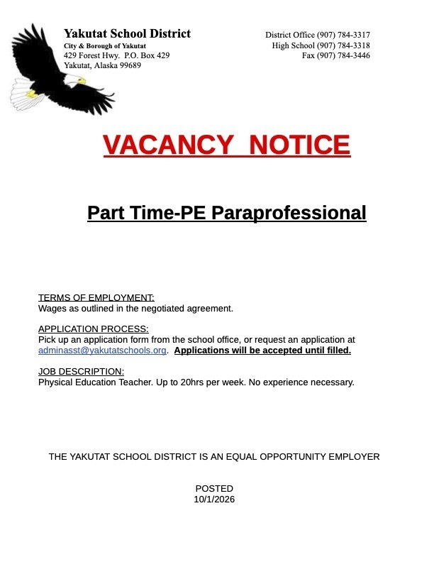 Job posting