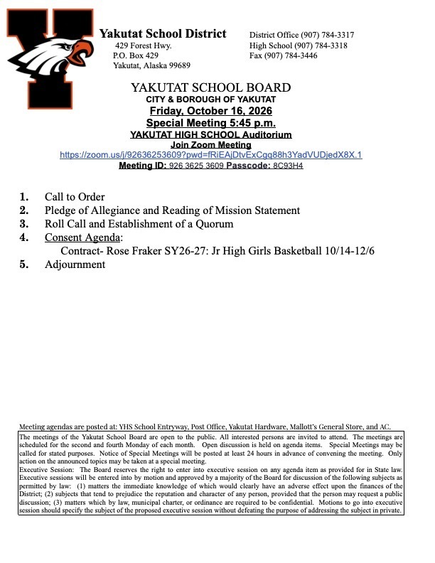 school board meeting