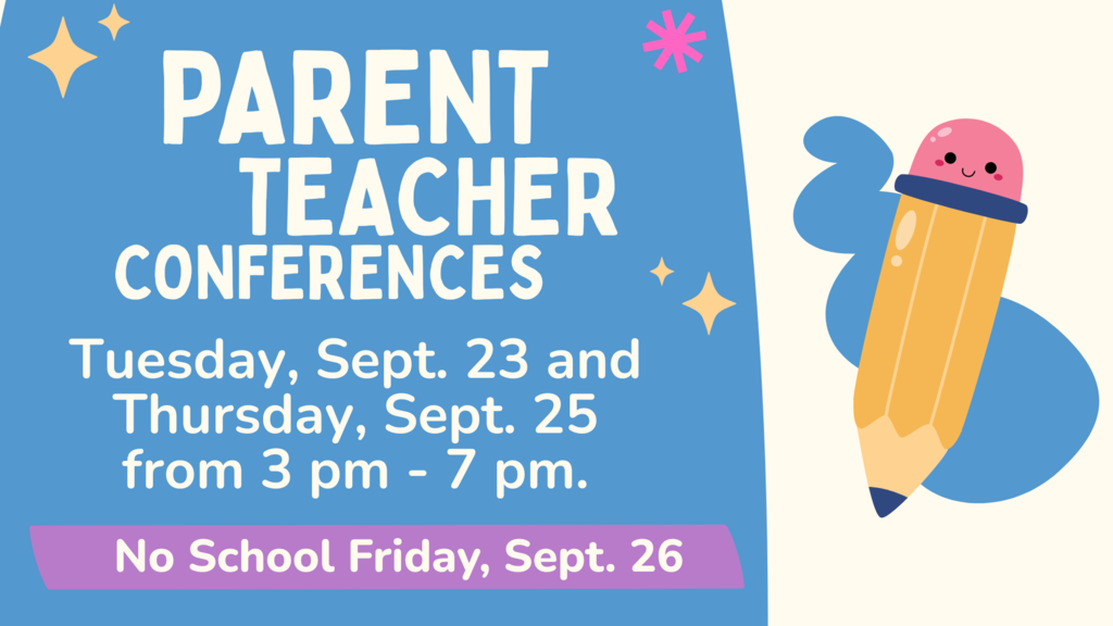 Blue And Beige Playful Cute Parent Teacher Conference Presentation (1)