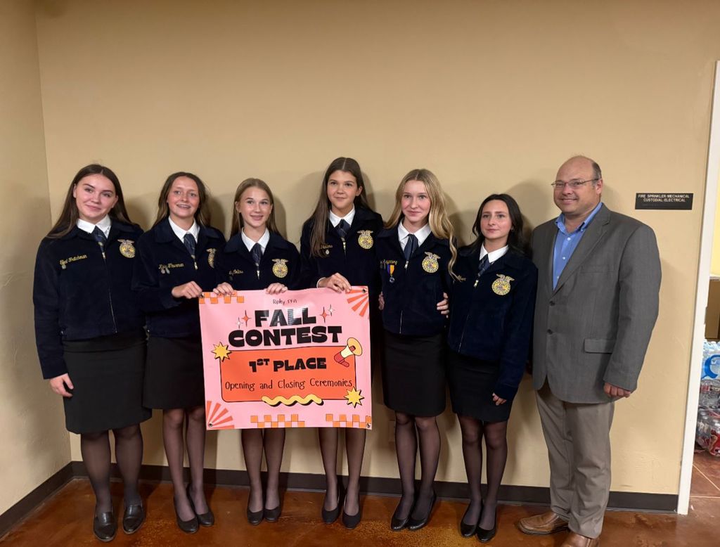 Yale FFA  Fall Contest 3rd place